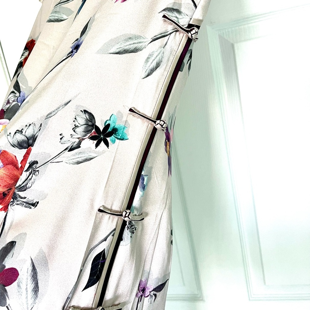NWOT Silk Cheongsam Dress - Picture 4 of 6